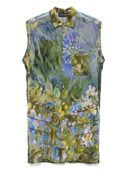 Printed Midi Dress