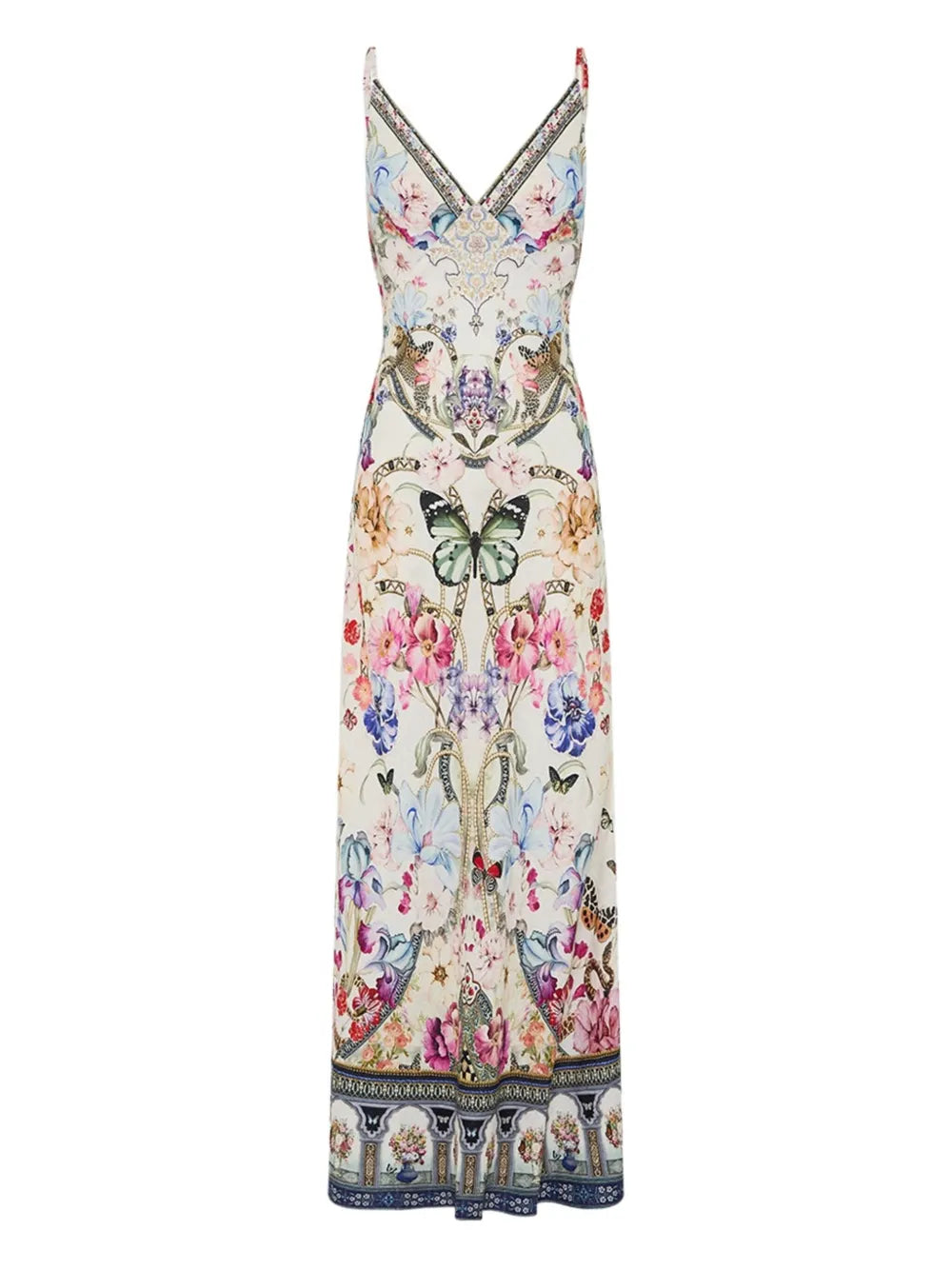 Floral-Printed Maxi Dress