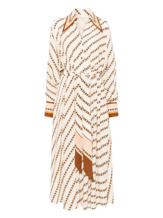 Tuck Midi Dress