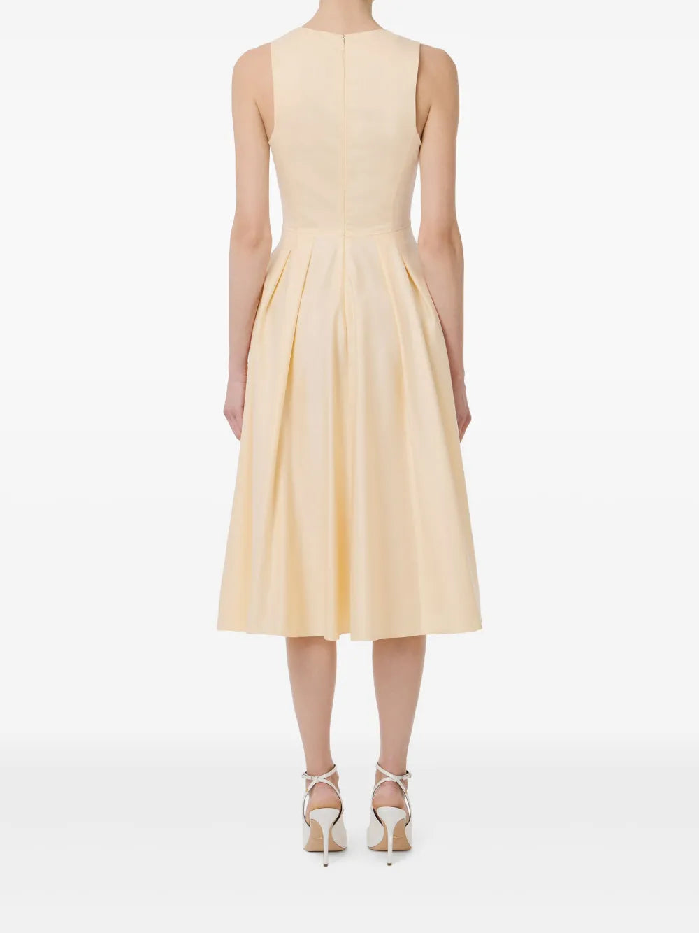 Draped Midi Dress