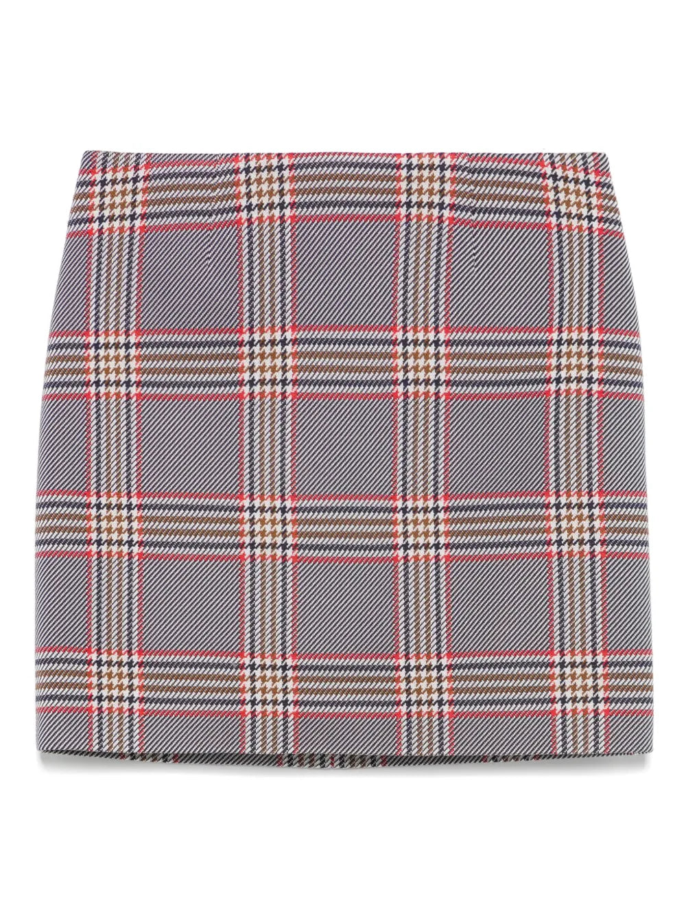 Checked Mini Skirt