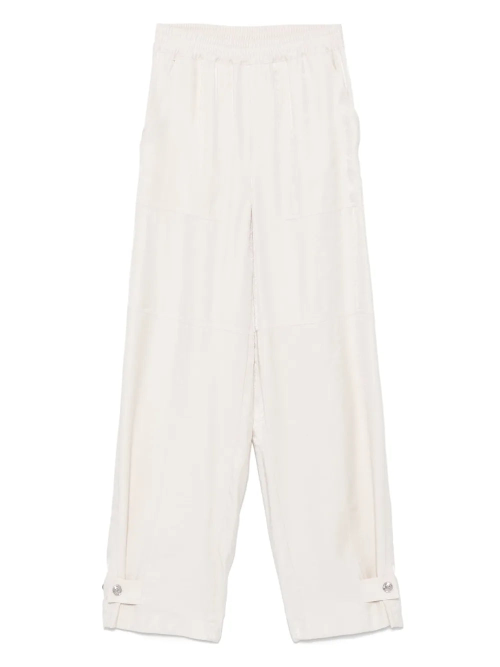 Elasticated-Waist Trousers