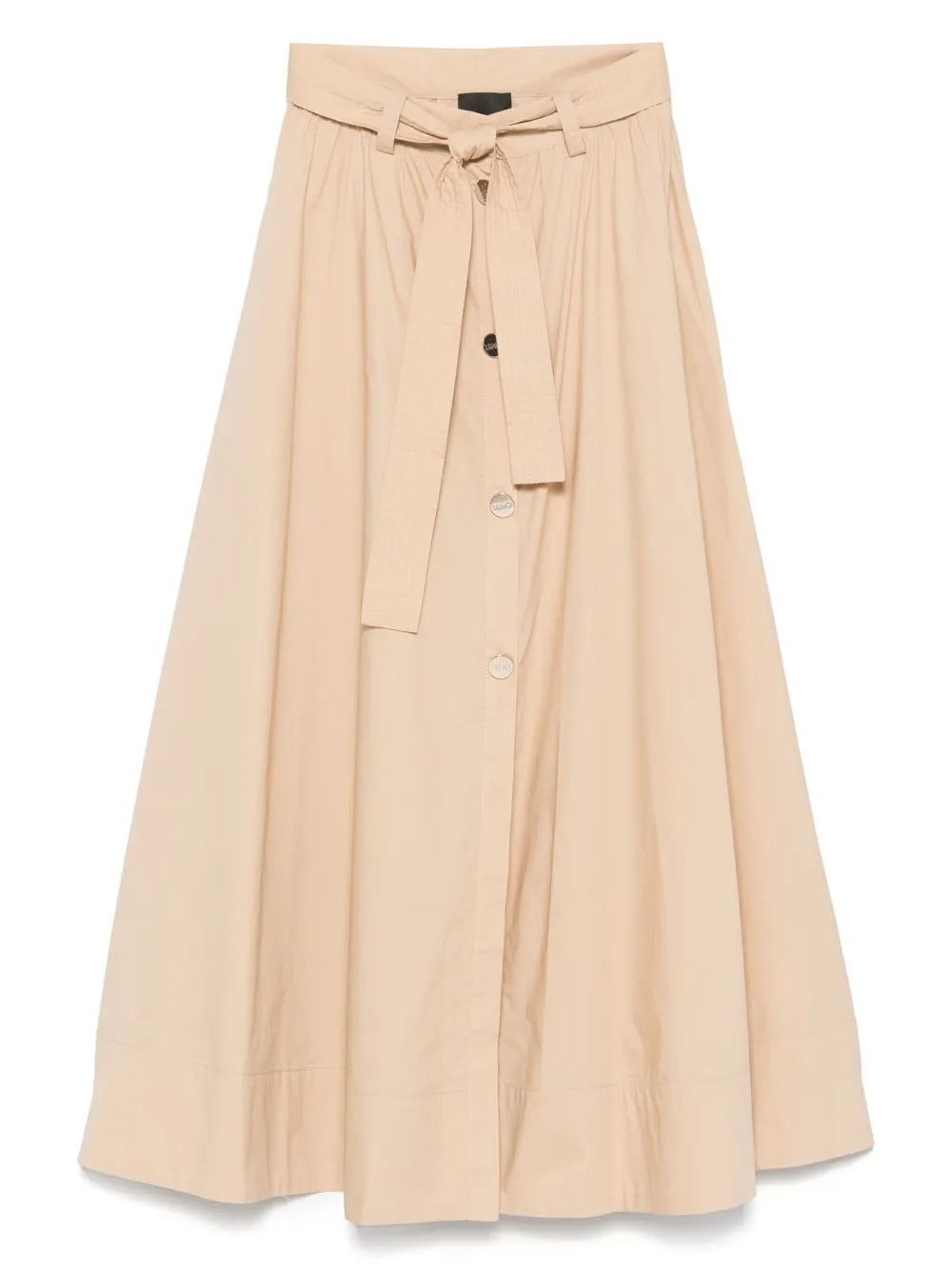 Belted Midi Skirt