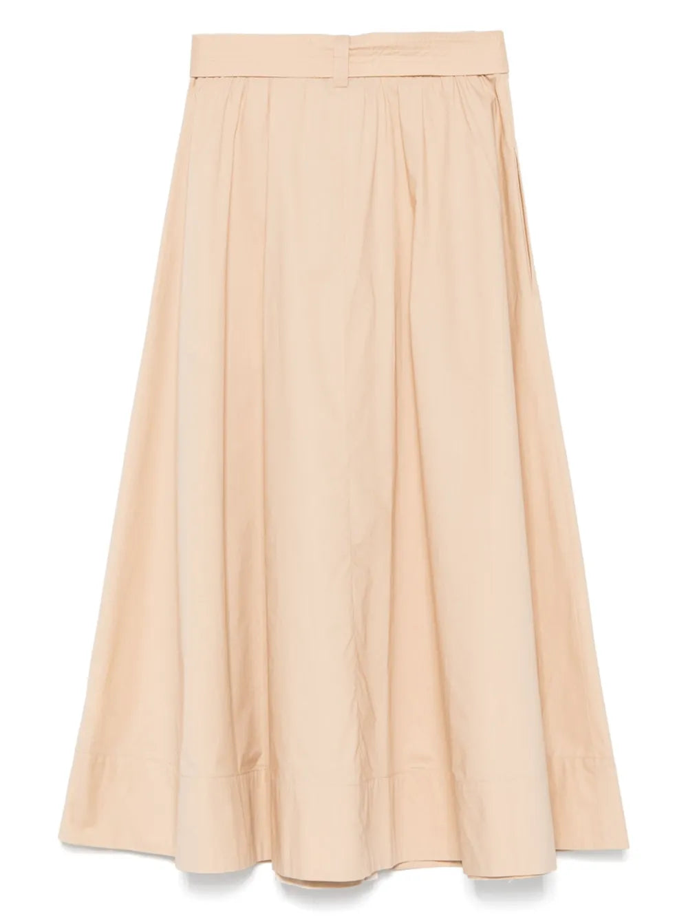 Belted Midi Skirt