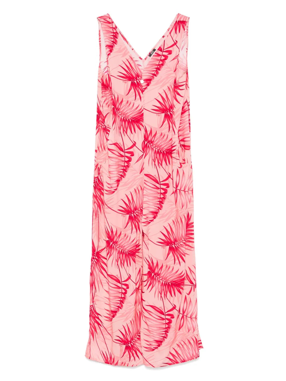 Palm-Print Jumpsuit