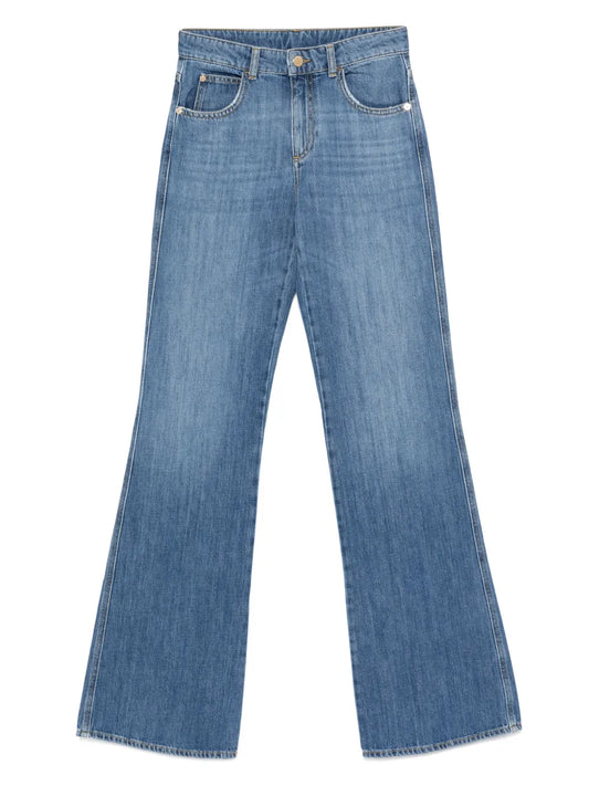Logo-Patch Jeans