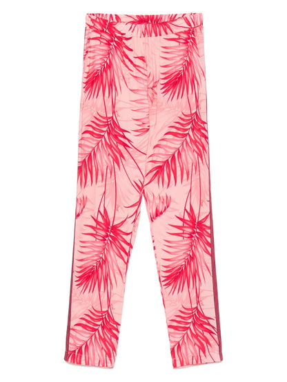 Leaf-Print Trousers