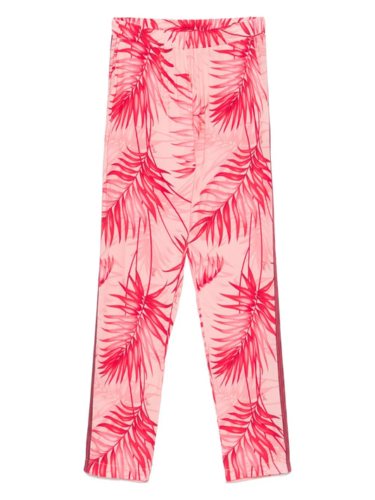 Leaf-Print Trousers