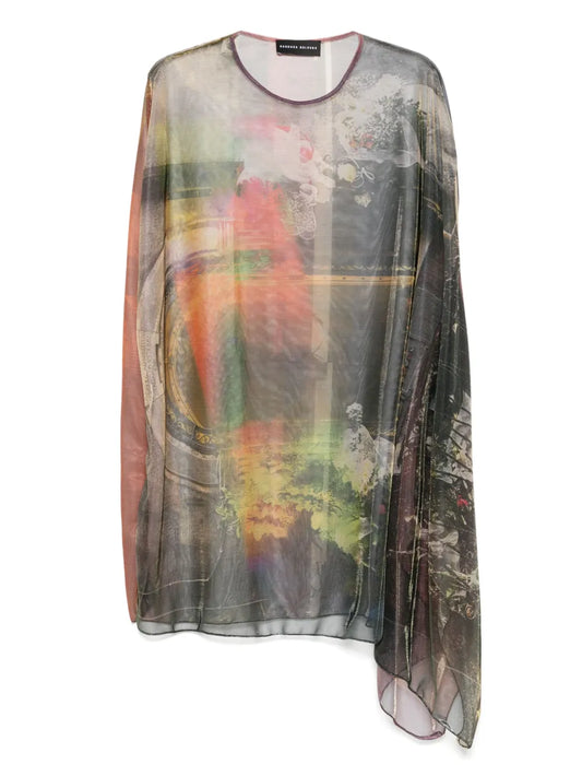 Printed Cape