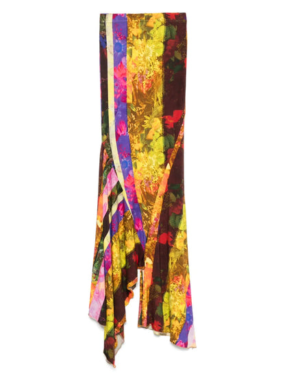 Printed Maxi Skirt