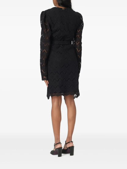 Embroidered Mini Dress