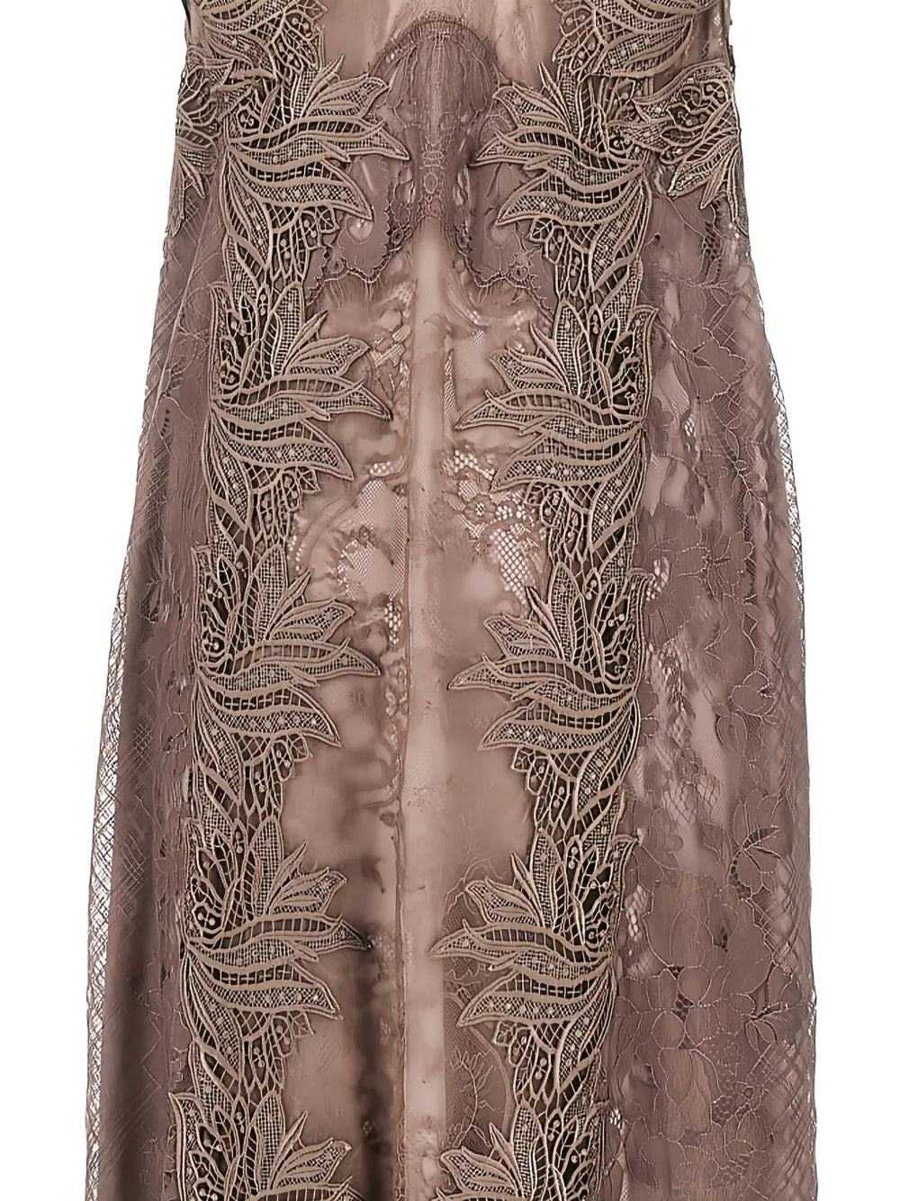 Lace-Embroidered Dress