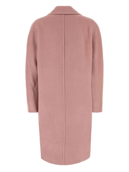 Wool Double-Breasted Coat