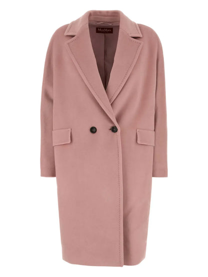 Wool Double-Breasted Coat