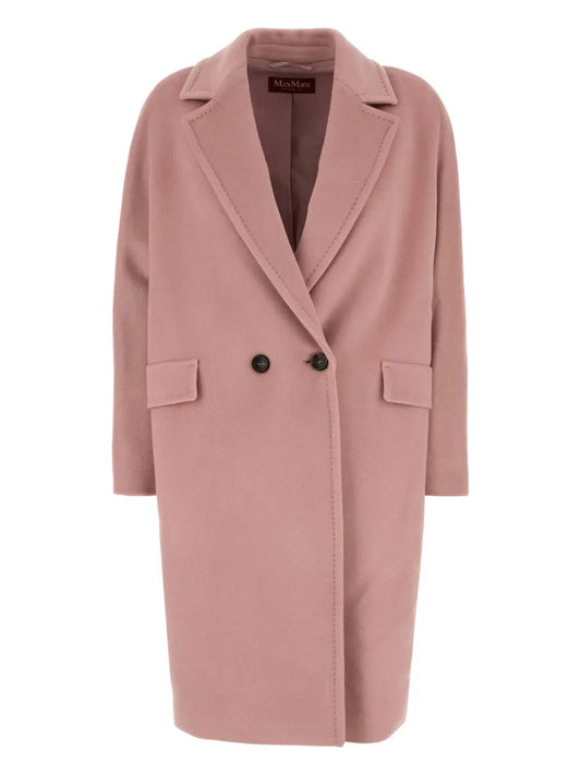 Wool Double-Breasted Coat