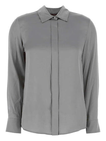 Baden Silk Long-Sleeve Shirt