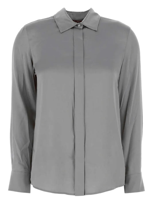 Baden Silk Long-Sleeve Shirt