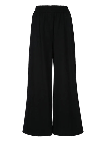 Jersey Wide-Leg Trousers