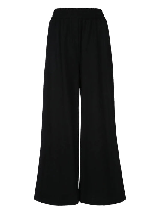 Jersey Wide-Leg Trousers