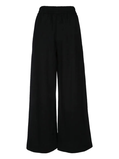 Jersey Wide-Leg Trousers