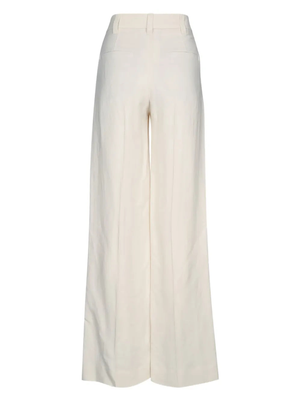 Pleated Twill Trousers