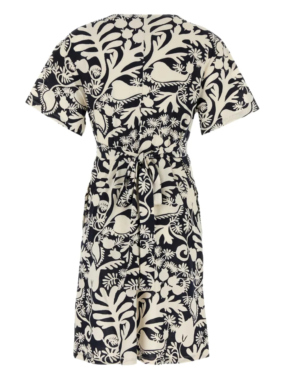 Lucas Leaf-Print Dress