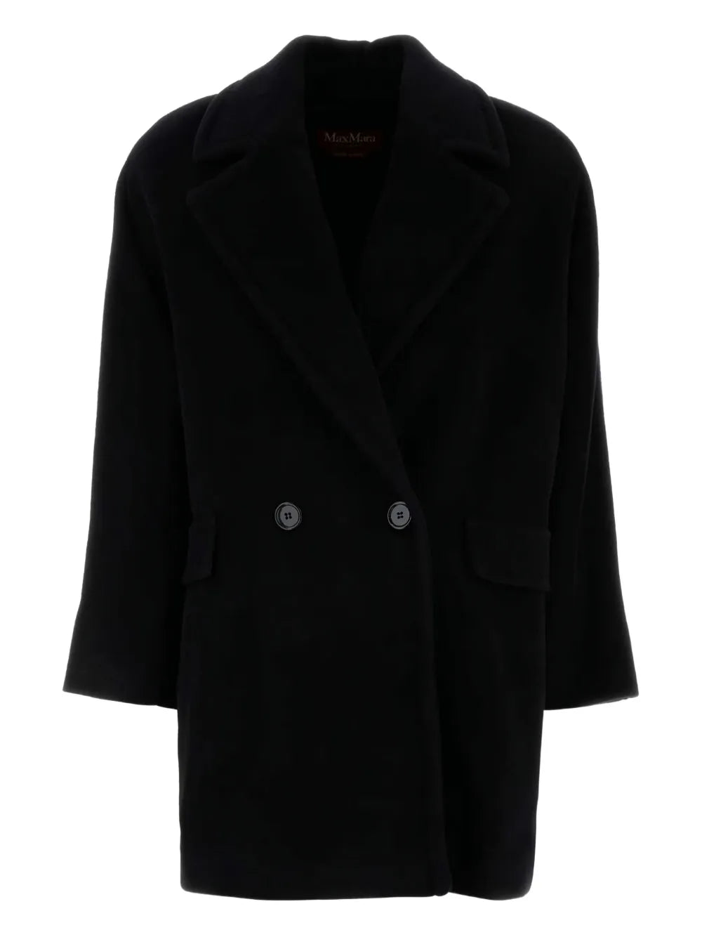 Wool Double-Breasted Coat