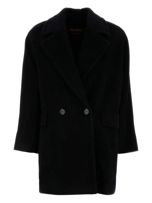 Wool Double-Breasted Coat