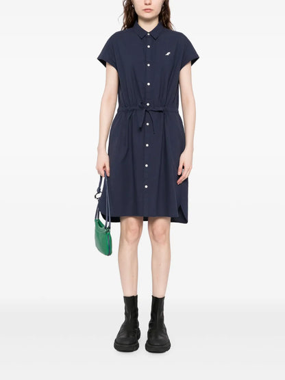 Dino Print Shirt Dress