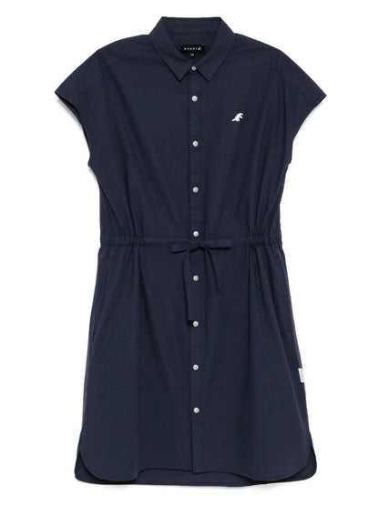 Dino Print Shirt Dress