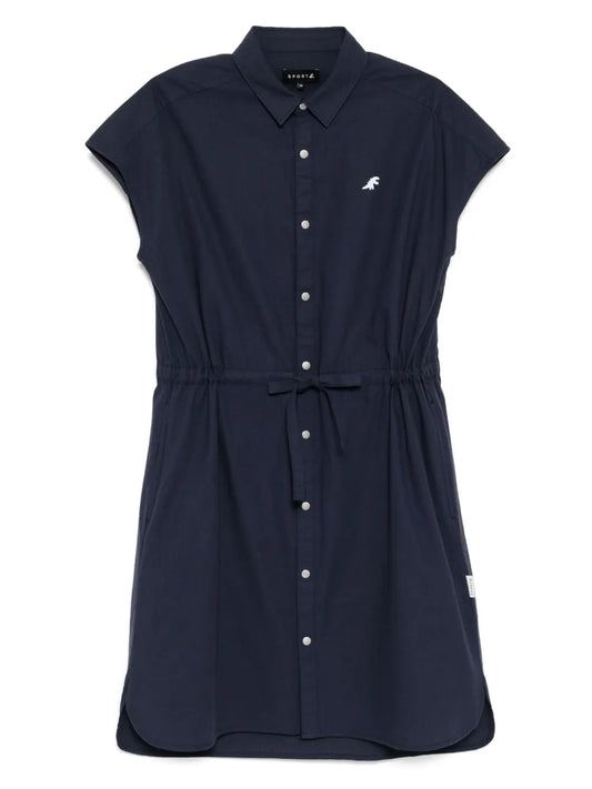 Dino Print Shirt Dress