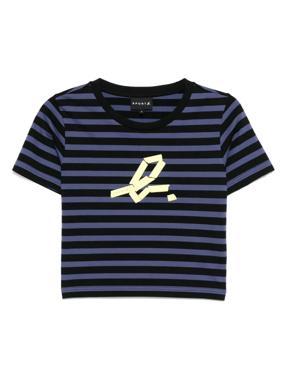 Crop Stripe T-Shirt