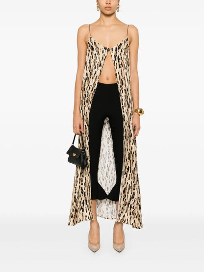 Animal-Print Top