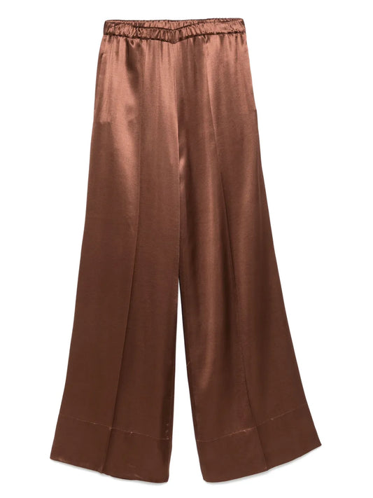 Satin Palazzo Pants