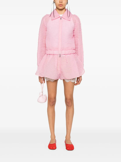 Organza Bomber Jacket