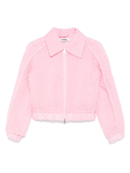Organza Bomber Jacket