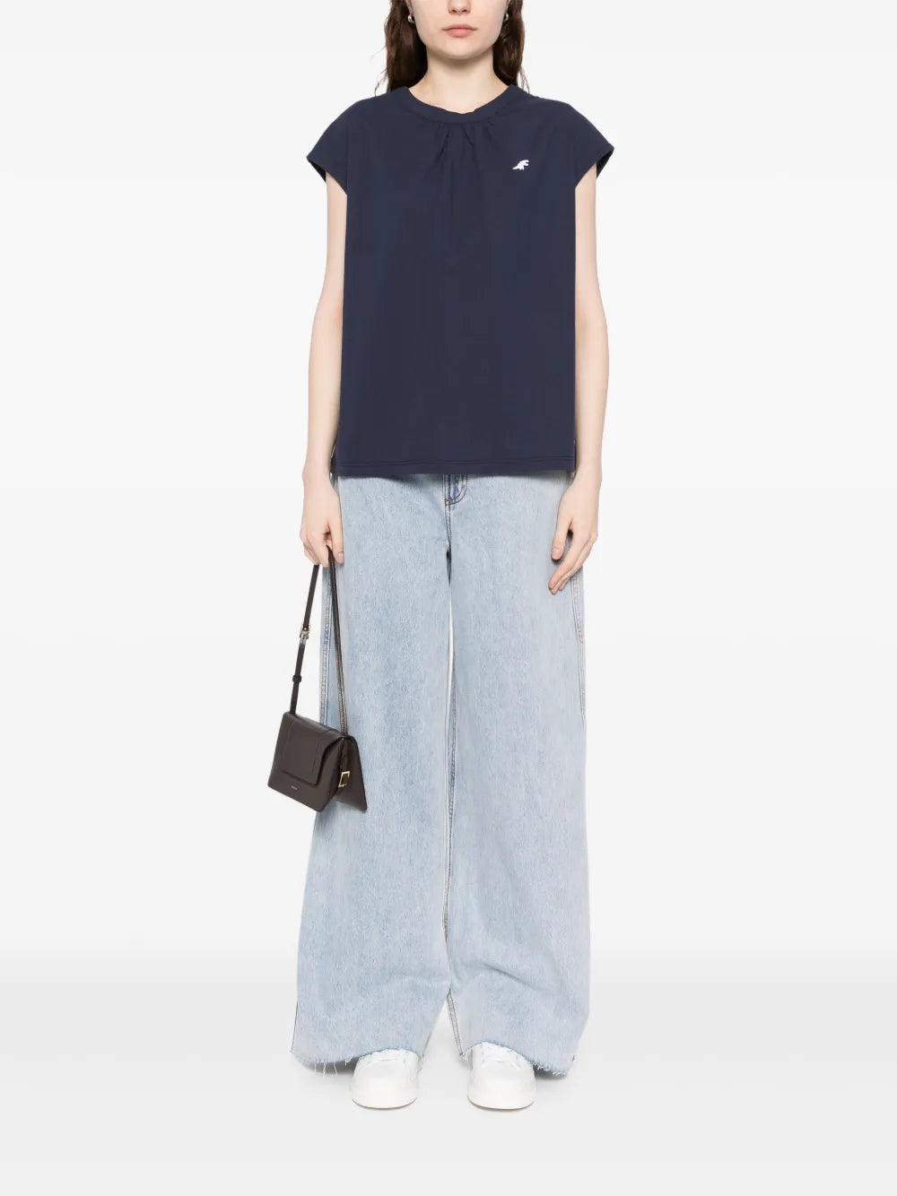 Dino Poplin Top