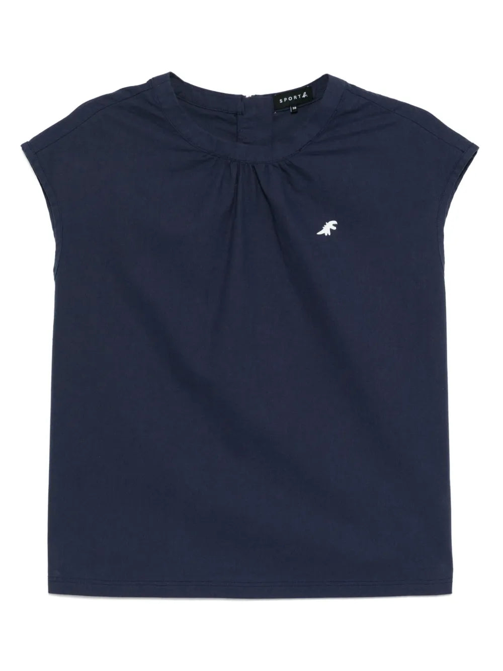 Dino Poplin Top