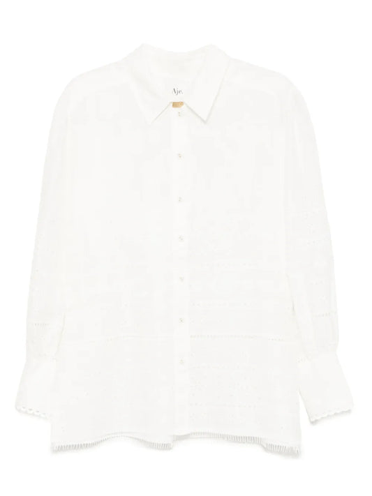 Cloud Embroidered Shirt