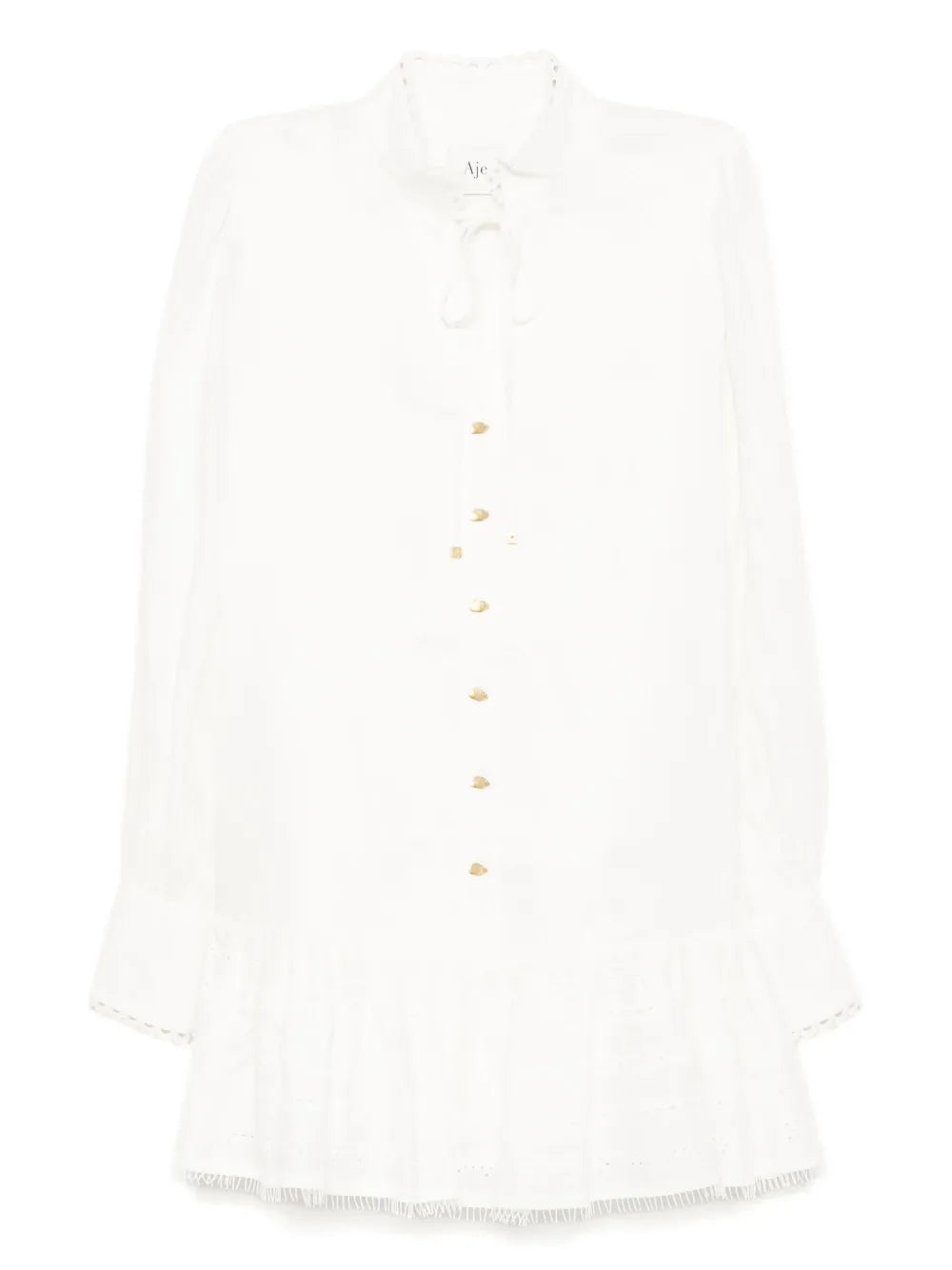 Cloud Embroidered Dress