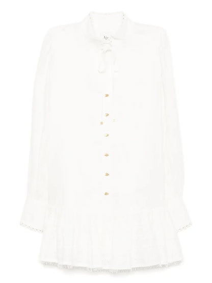 Cloud Embroidered Dress