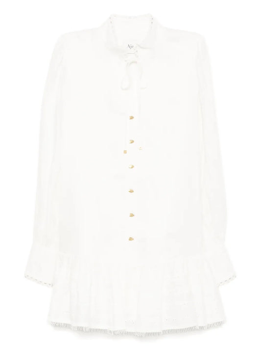 Cloud Embroidered Dress