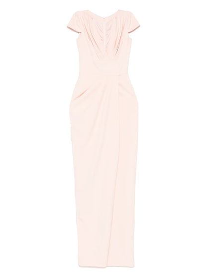 Draped Maxi Dress