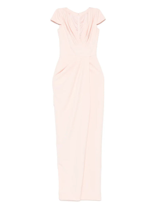 Draped Maxi Dress