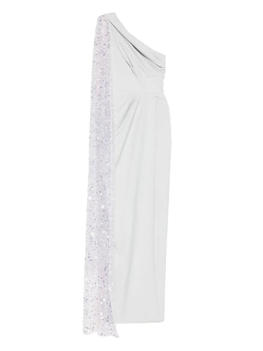 Sequin-Embellished Gown