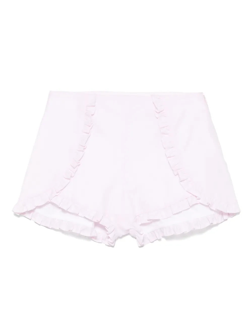 Ruffled-Trim Shorts