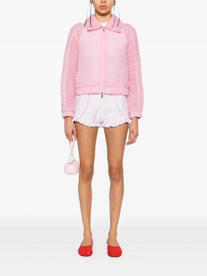 Ruffled-Trim Shorts