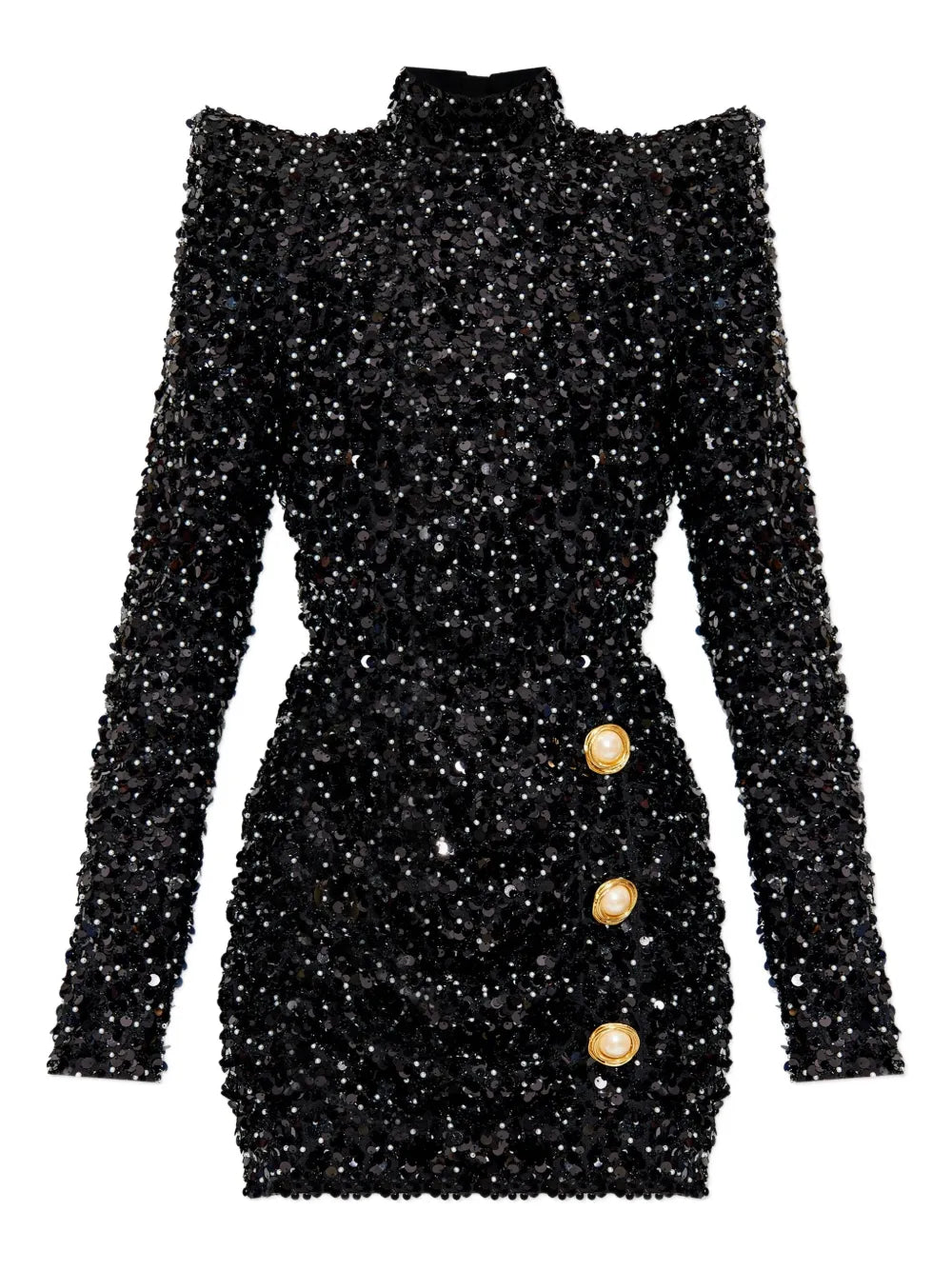 Sequin-Embellished Dress