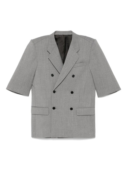 Double-Breasted Tailored Blazer