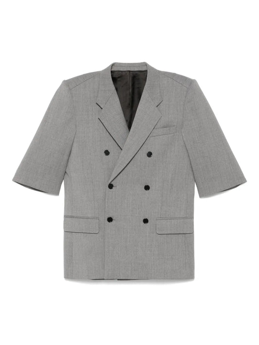 Double-Breasted Tailored Blazer